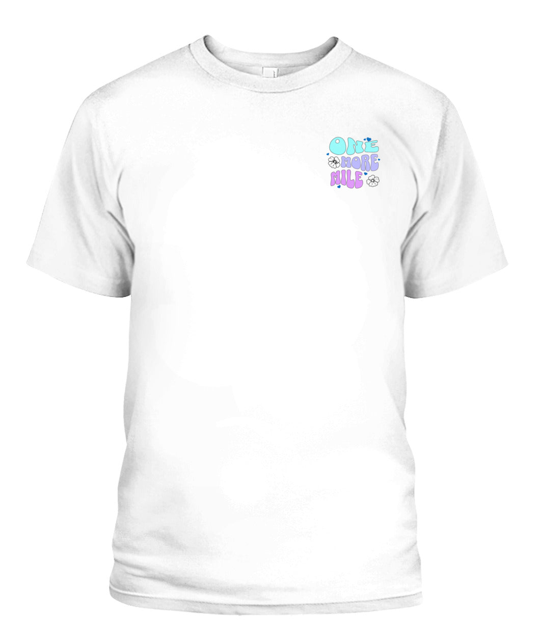 "One More Mile" Bubble Print - Unisex Shirt