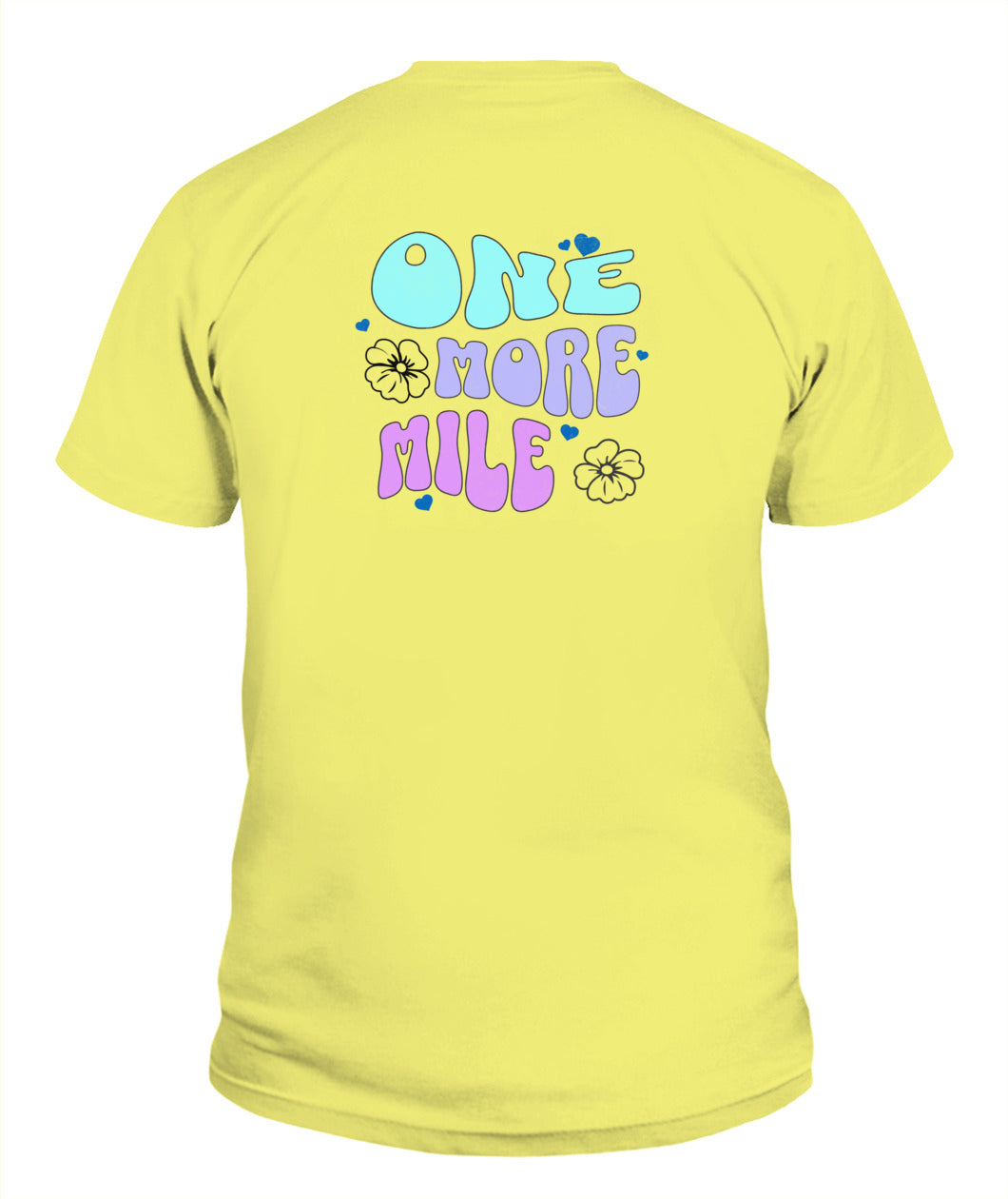 "One More Mile" Bubble Print - Unisex Shirt