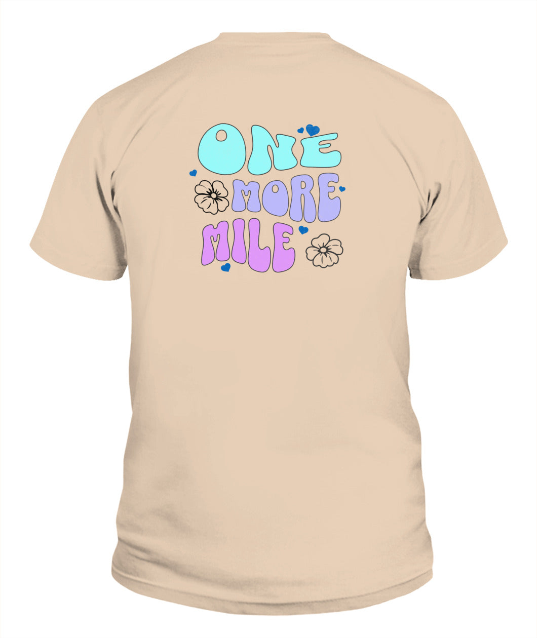 "One More Mile" Bubble Print - Unisex Shirt