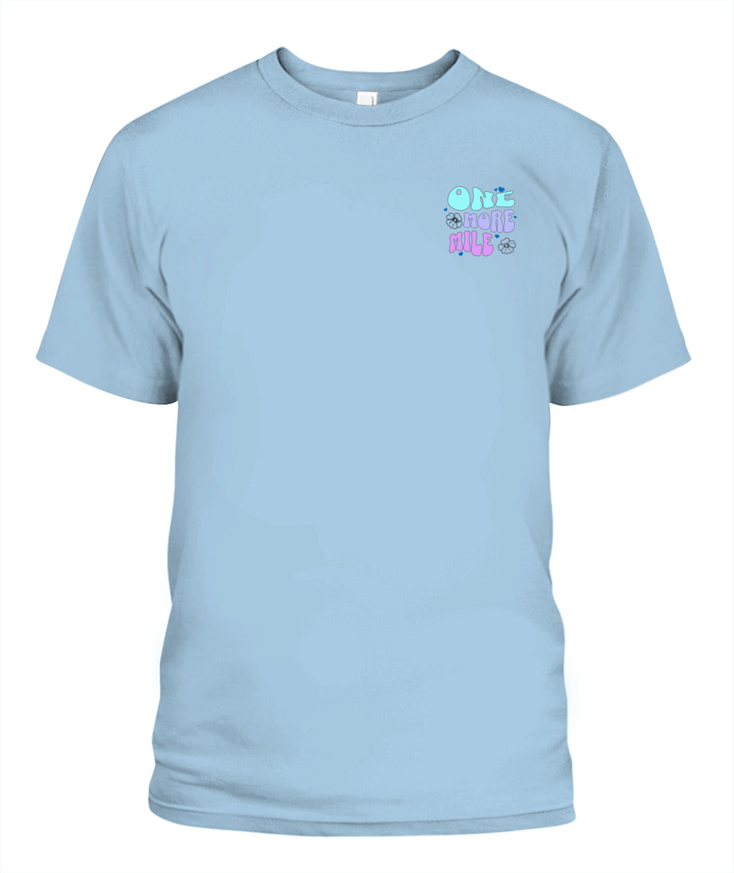 "One More Mile" Bubble Print - Unisex Shirt