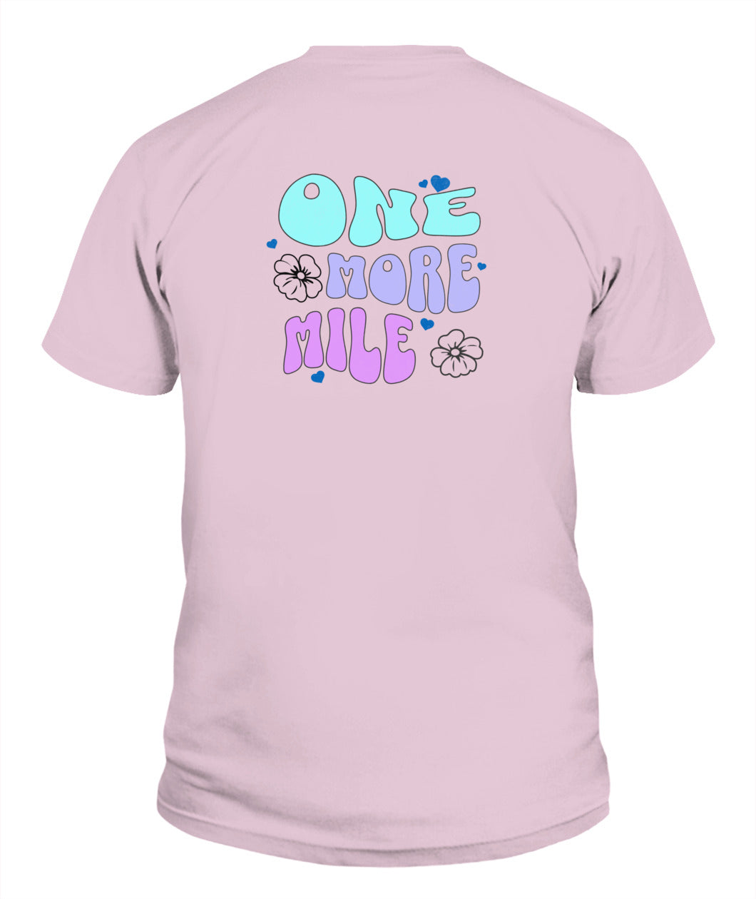 "One More Mile" Bubble Print - Unisex Shirt